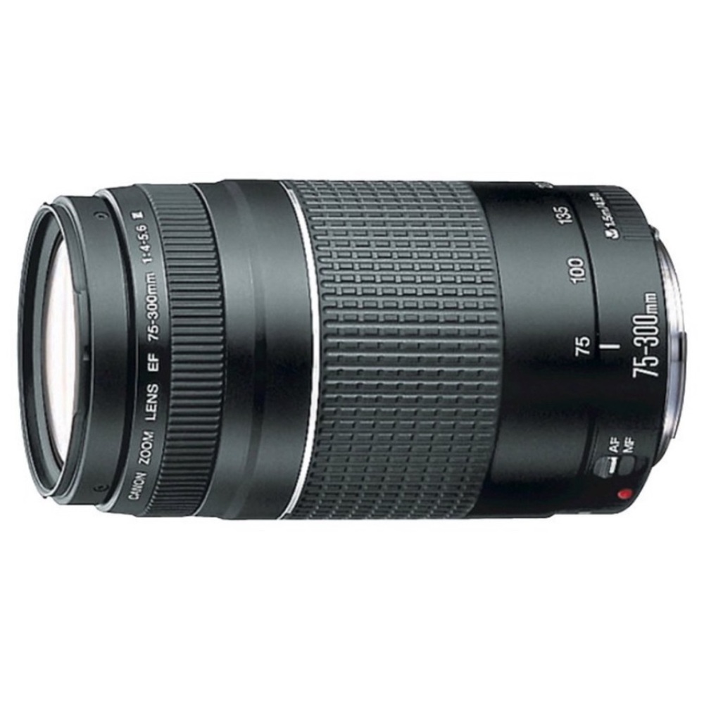 Canon EF 75-300mm f/4-5.6 III Zoom Lens - Black